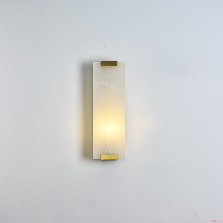 Glacier Aura Alabaster Wall Lamp