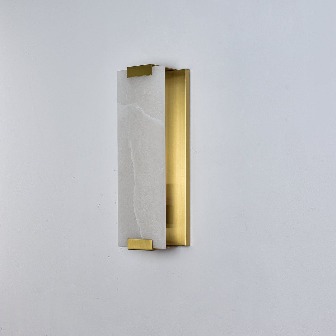 Glacier Aura Alabaster Wall Lamp