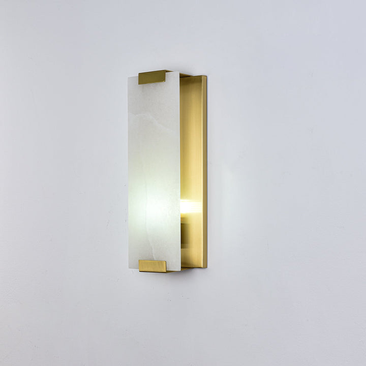 Glacier Aura Alabaster Wall Lamp