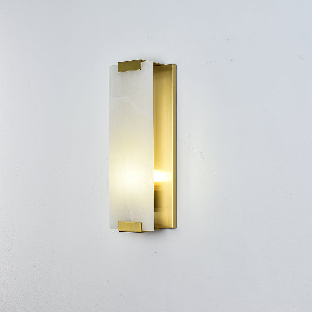 Glacier Aura Alabaster Wall Lamp