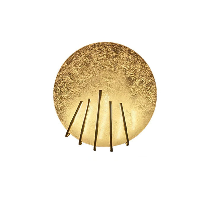 Golden Aura Wall Light