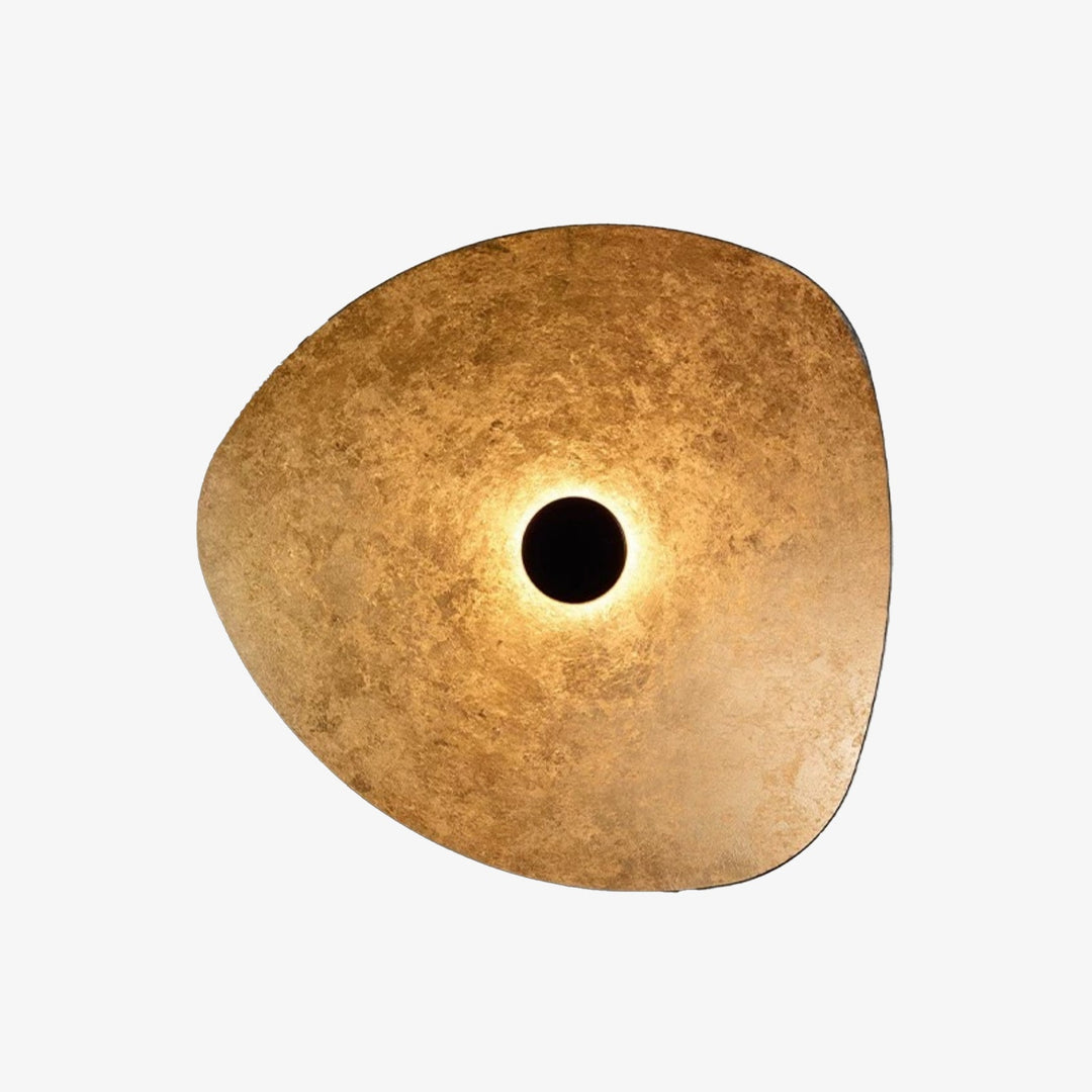 Golden Aura Wall Light