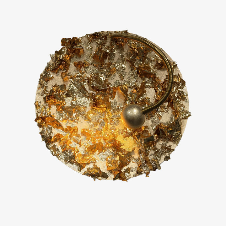 Golden Aura Wall Light