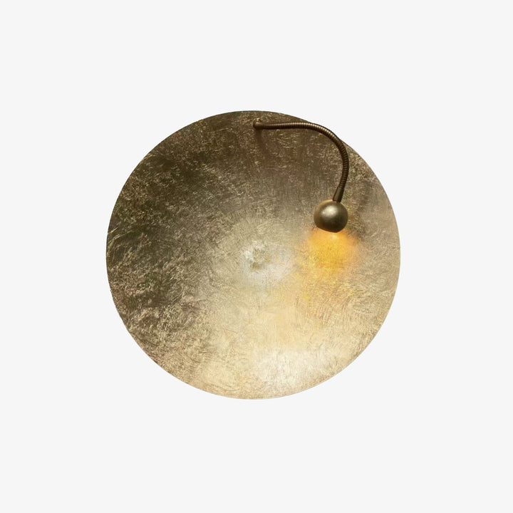 Golden Aura Wall Light