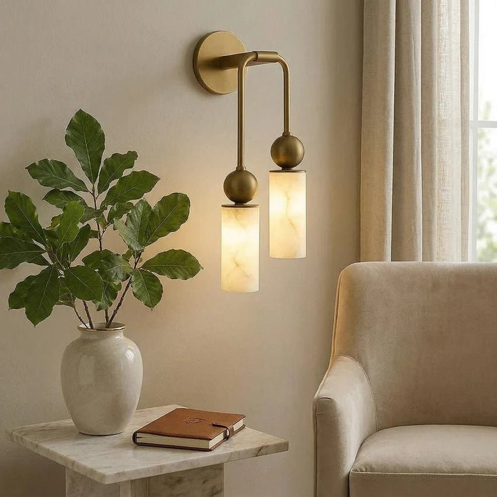 Harlin Alabaster Wall Lamp