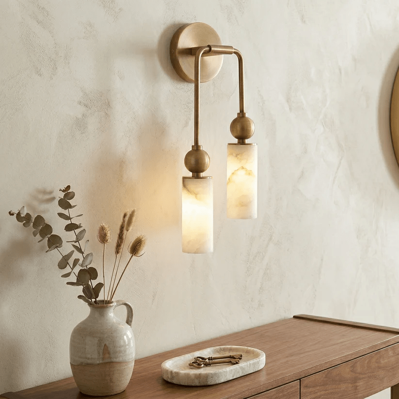 Harlin Alabaster Wall Lamp