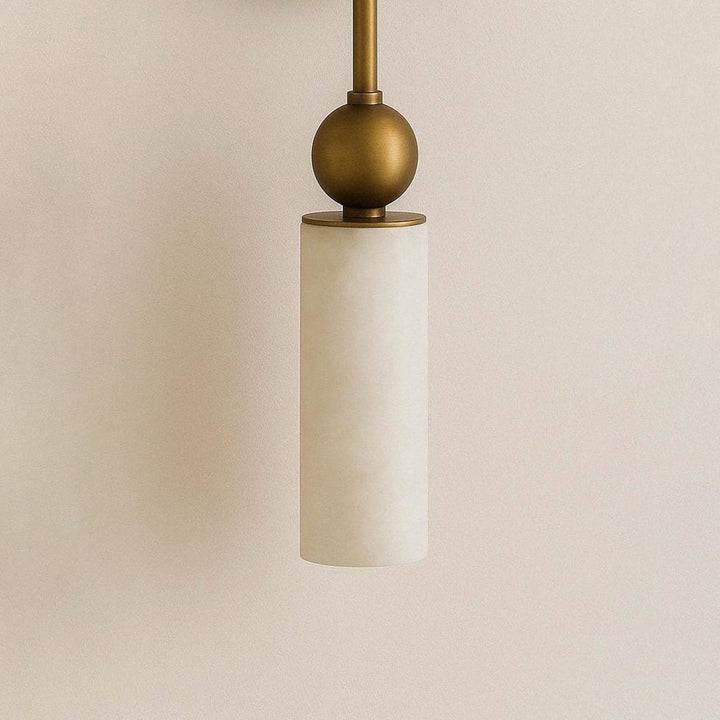 Harlin Alabaster Plug-in Wall Lamp