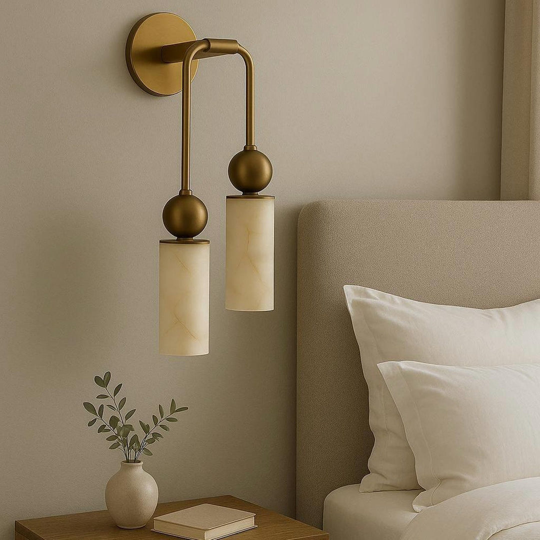 Harlin Alabaster Wall Lamp