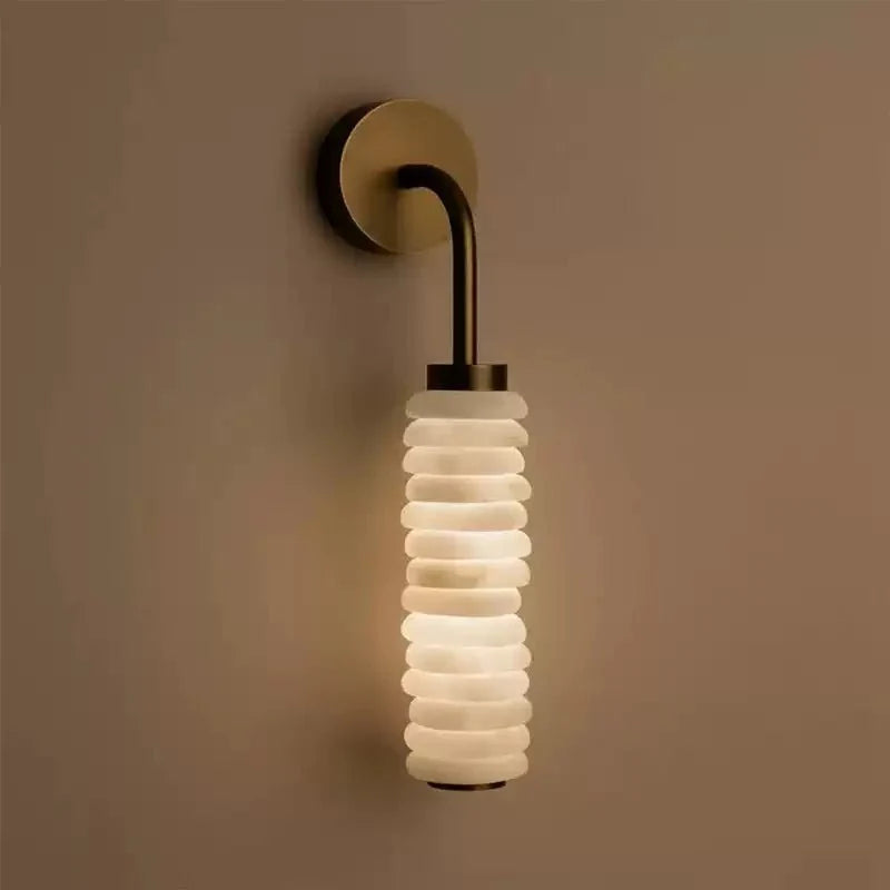 Helix Alabaster Wall Lamp