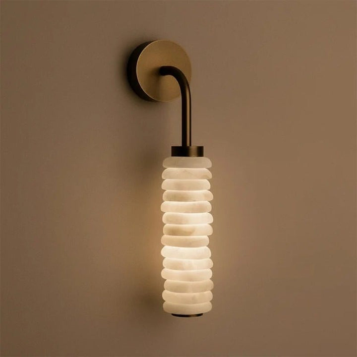 Helix Alabaster Wall Lamp