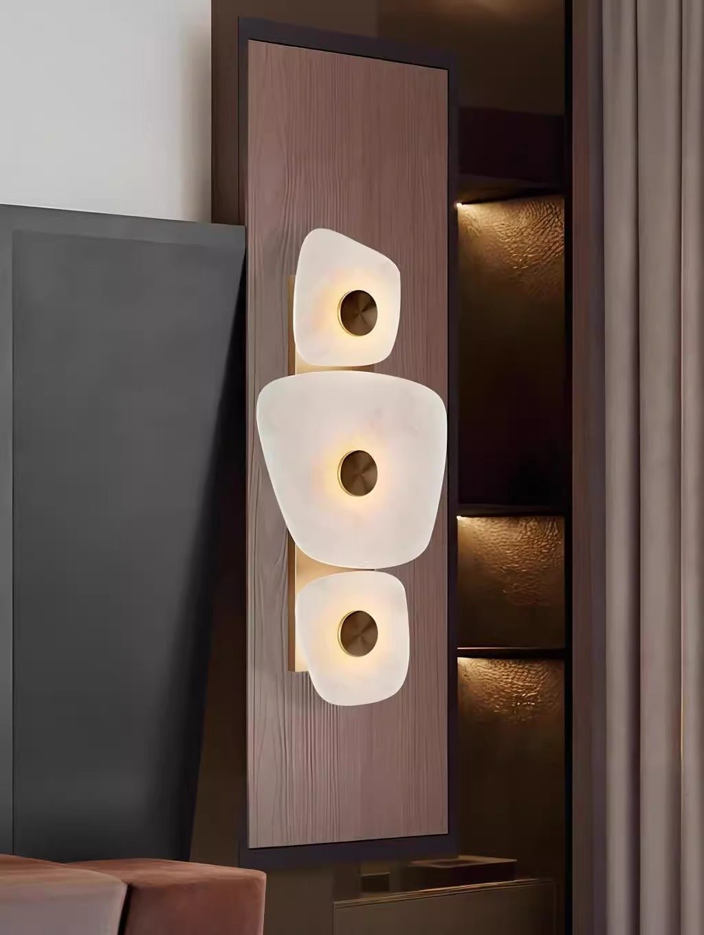Holmdel Alabaster Wall Lamp