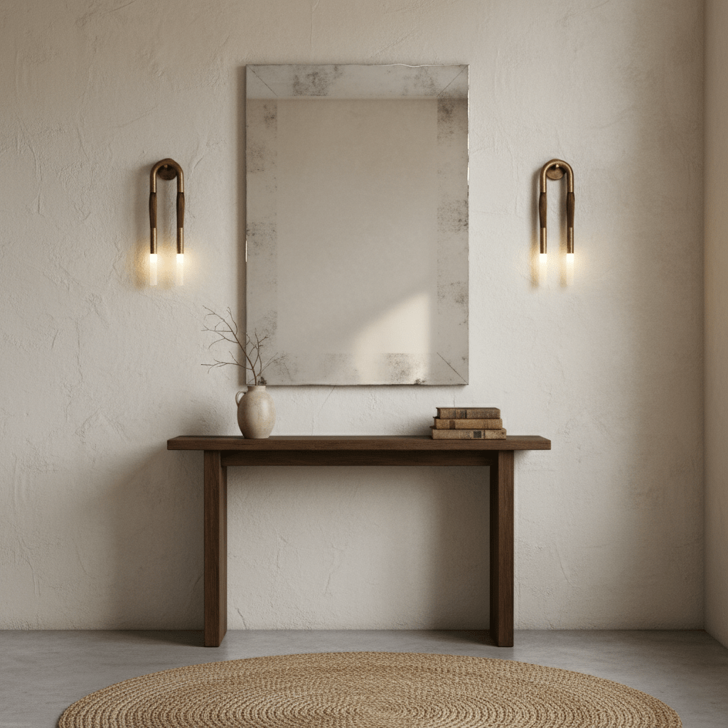 Horsehair Wall Lamp