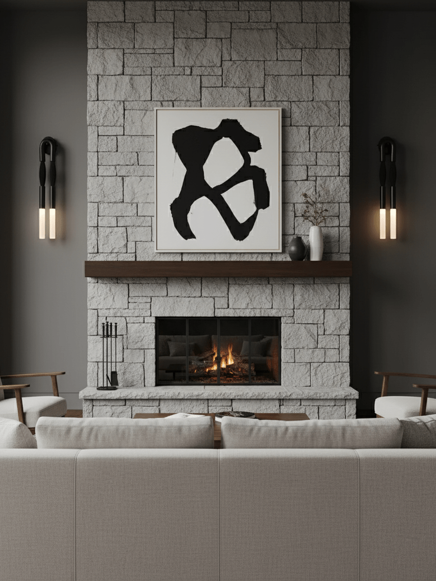 Horsehair Wall Lamp