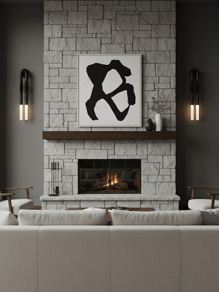 Horsehair Wall Lamp