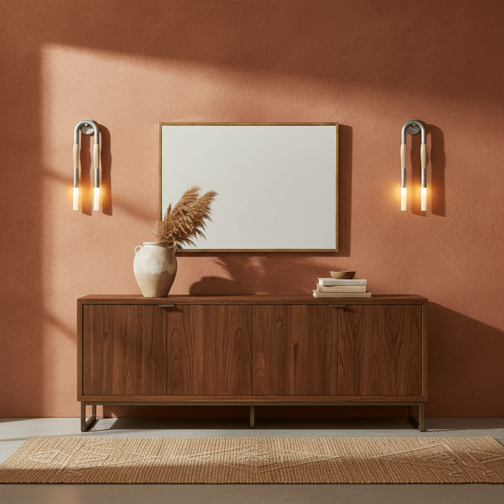 Horsehair Wall Lamp