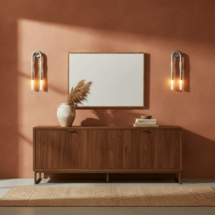 Horsehair Wall Lamp