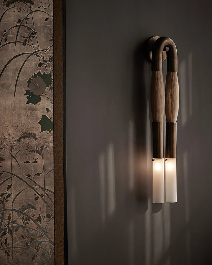 Horsehair Wall Lamp
