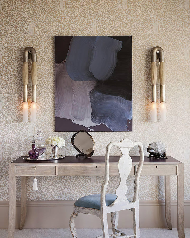 Horsehair Wall Lamp