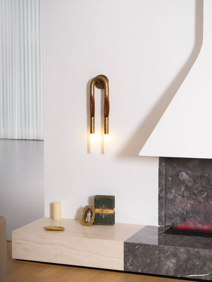 Horsehair Wall Lamp
