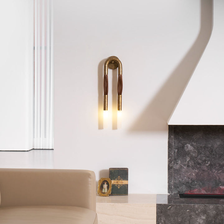 Horsehair Wall Lamp