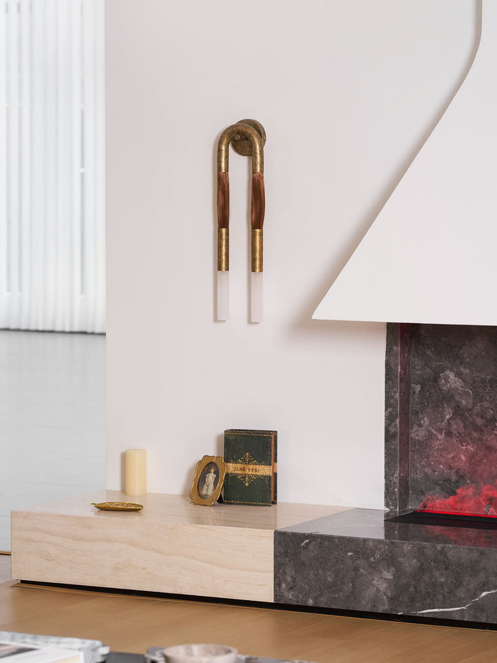 Horsehair Wall Lamp