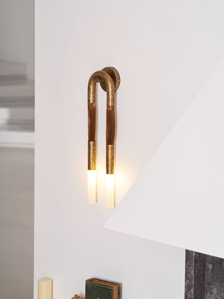 Horsehair Wall Lamp