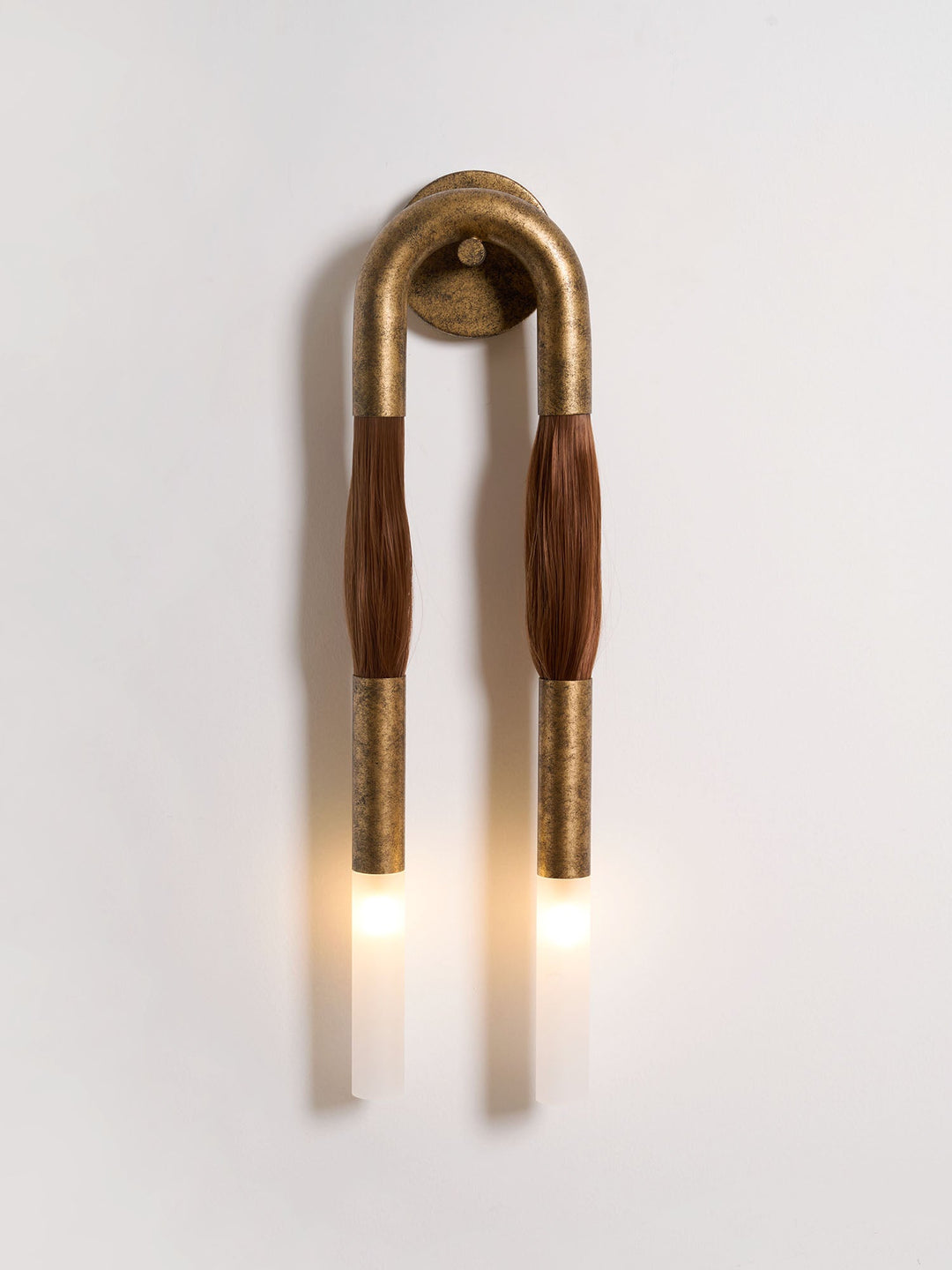 Horsehair Wall Lamp