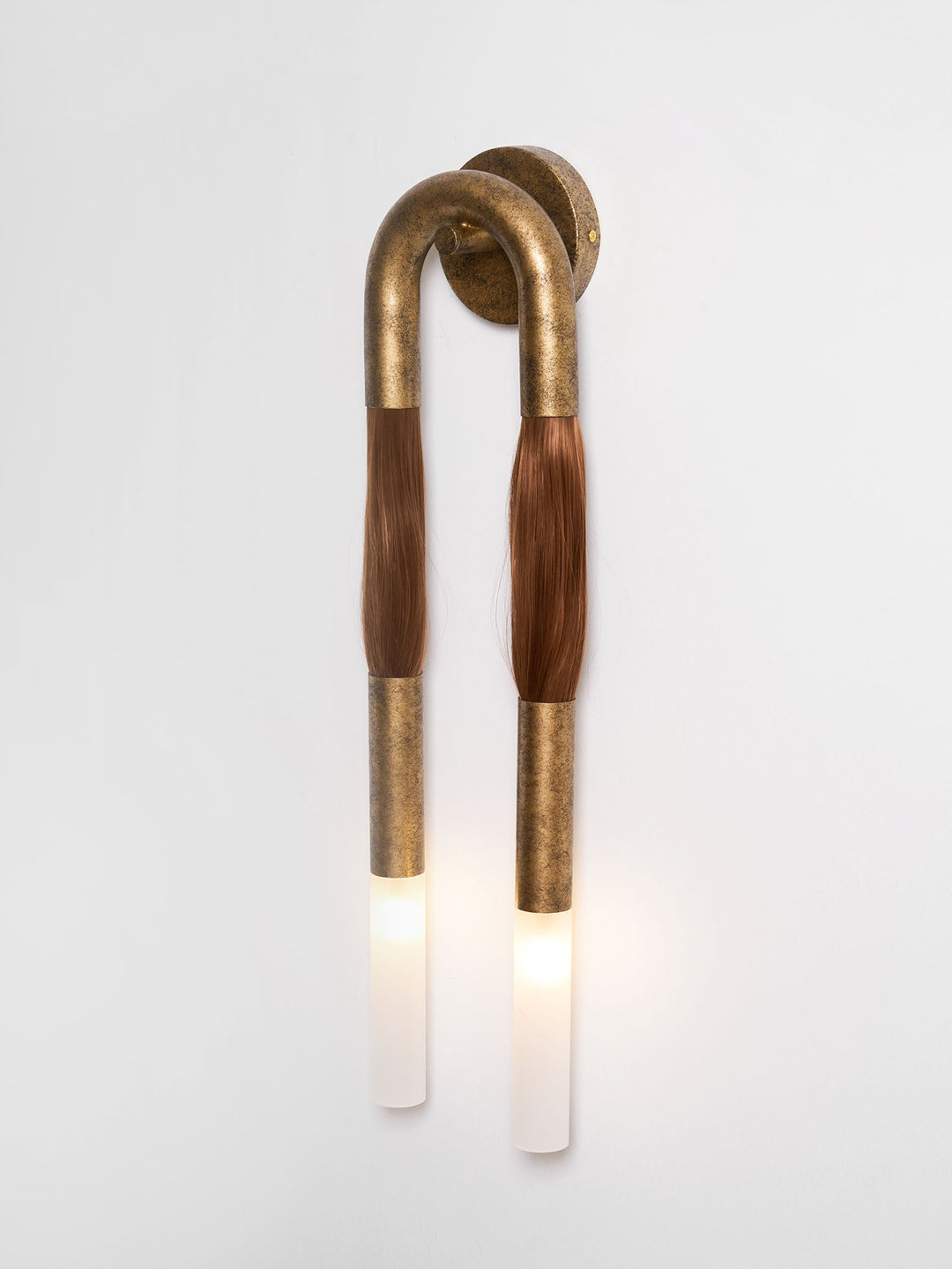 Horsehair Wall Lamp