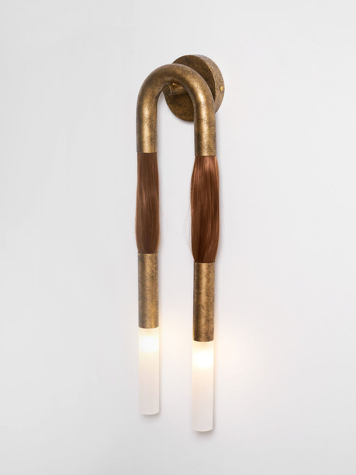 Horsehair Wall Lamp
