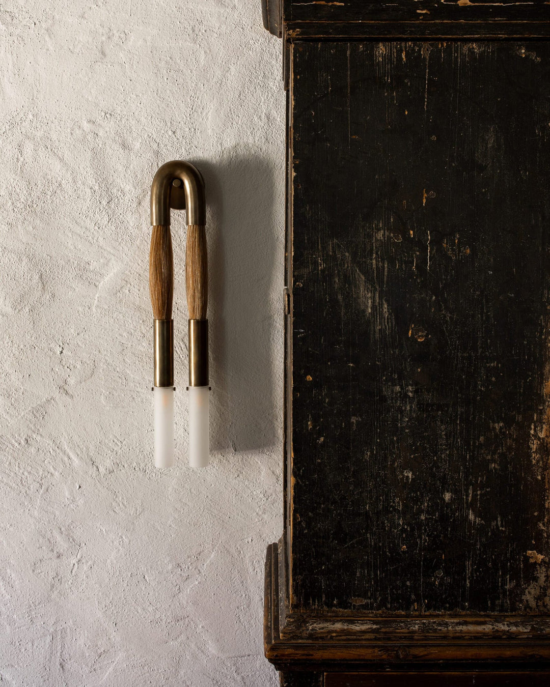 Horsehair Wall Lamp