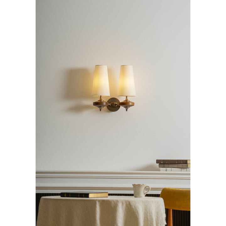 Orlan Twin Shade Wall Sconce