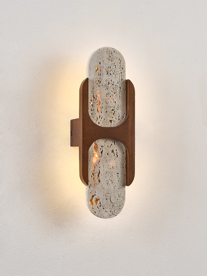 Isla Travertine Wall Light