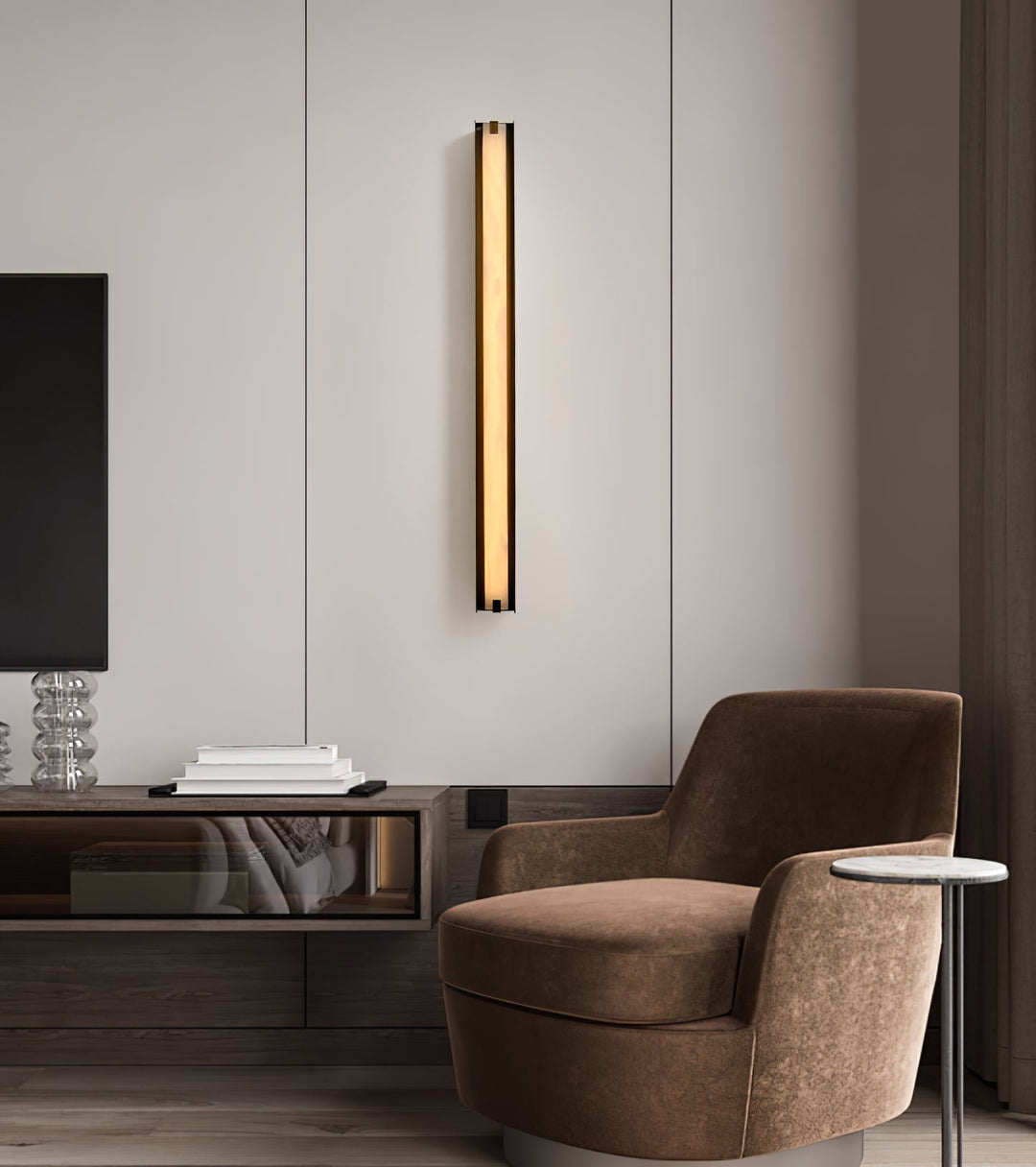 Isolde Alabaster Wall Sconce