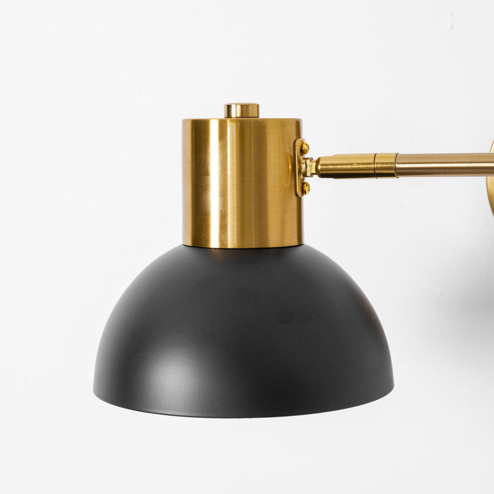 Adjustable Arm Plug In Wall Lamp