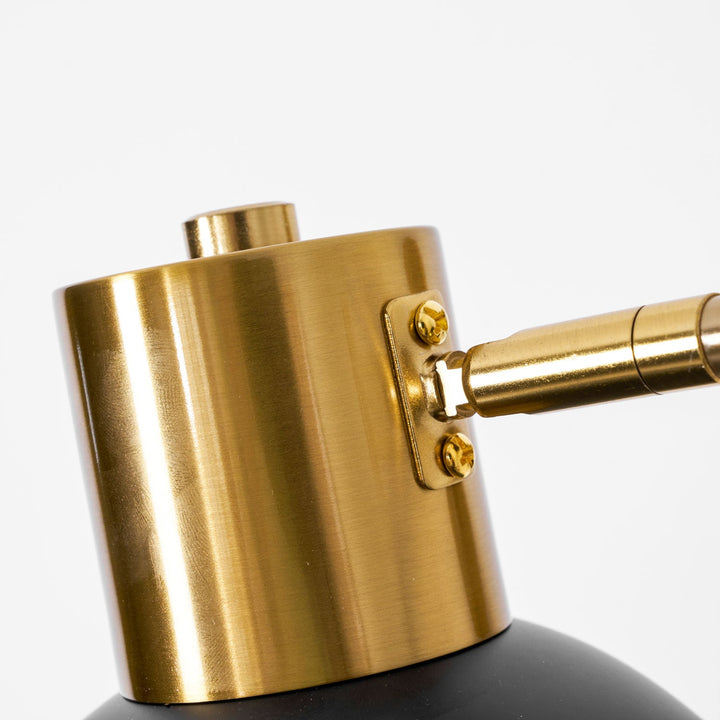 Adjustable Arm Plug In Wall Lamp