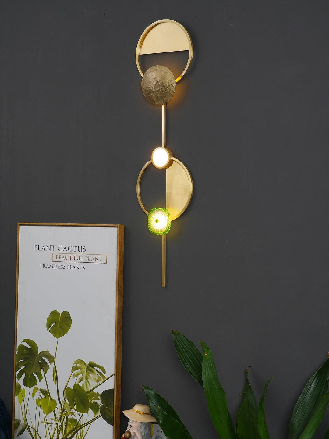 Gemstone Wall Lamp
