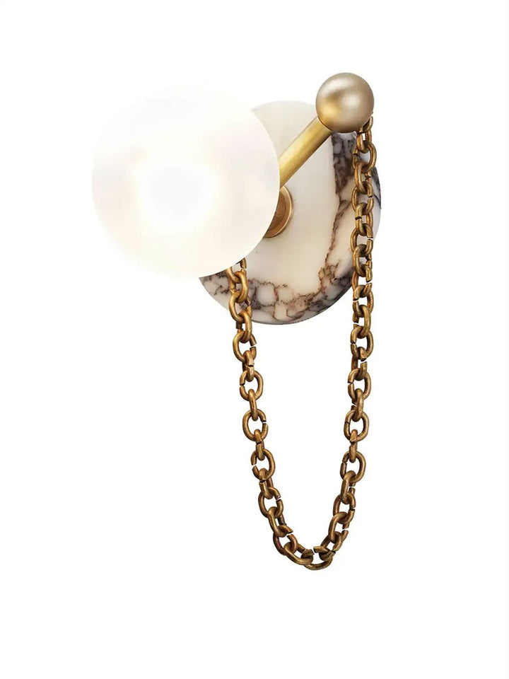 Keepsake Marble Globe Wall Sconce