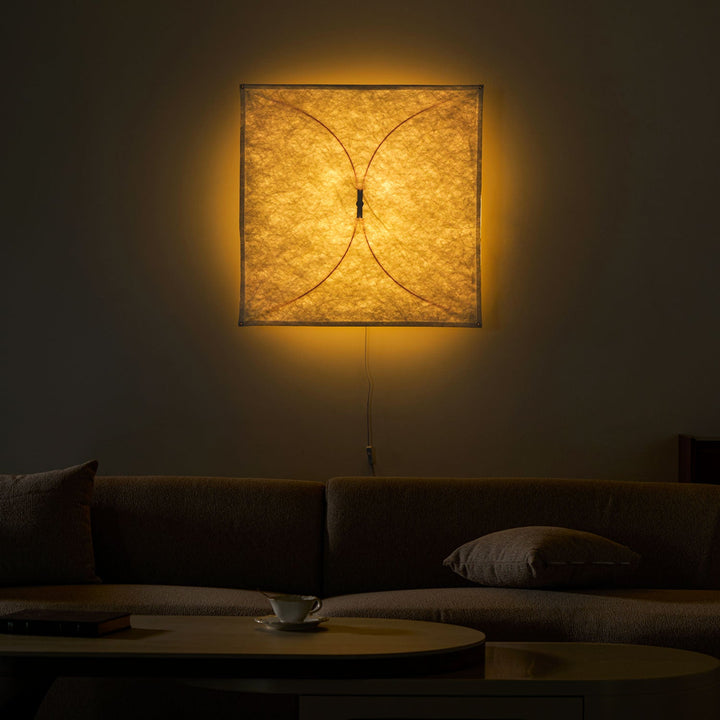 Kite Shaped Paper Wall Lamp