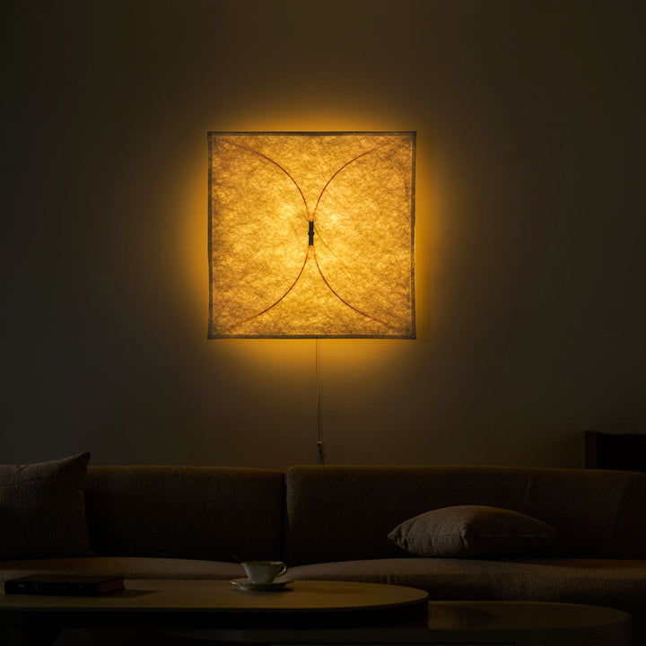 Kite Shaped Paper Wall Lamp