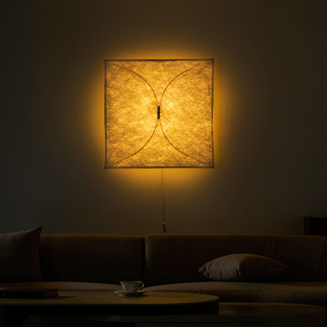 Kite Shaped Paper Wall Lamp