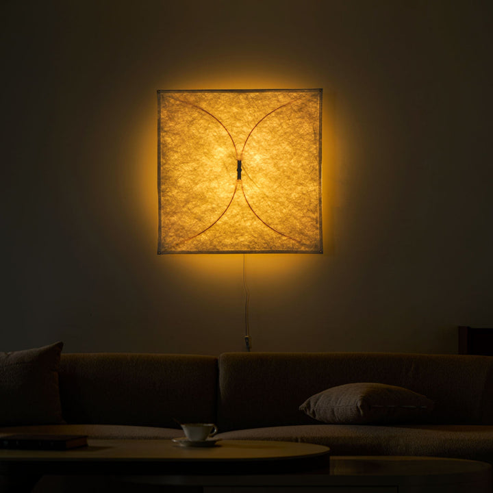 Kite Shaped Paper Wall Lamp