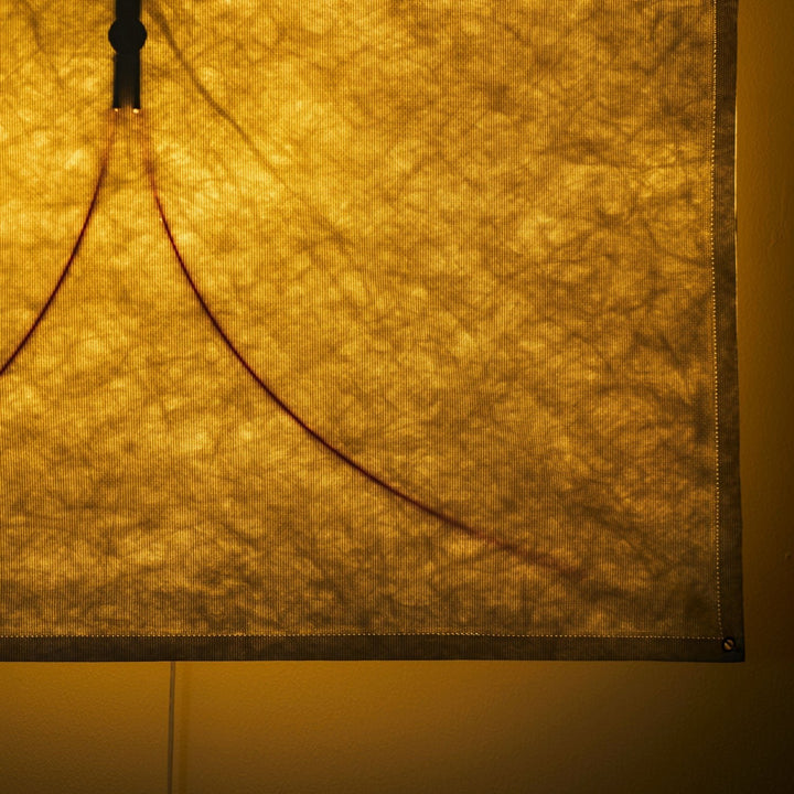 Kite Shaped Paper Wall Lamp