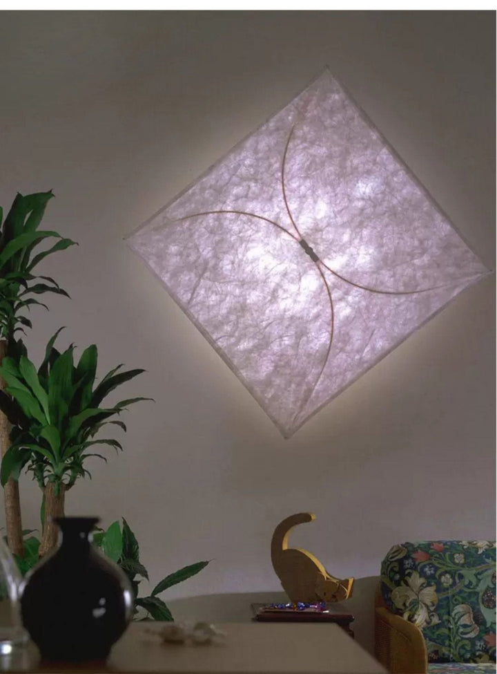 Kite Shaped Paper Wall Lamp