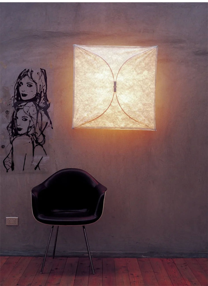 Kite Shaped Paper Wall Lamp