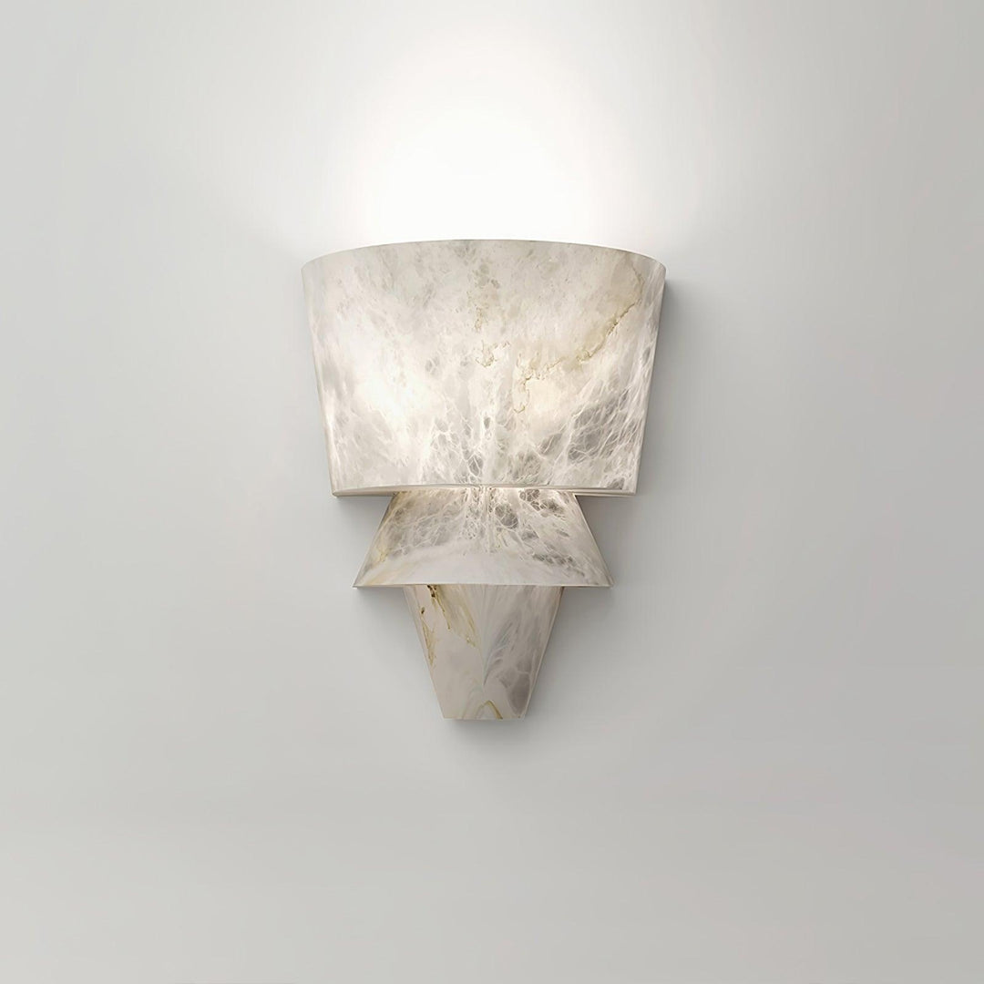 Laboratory Alabaster Wall Light