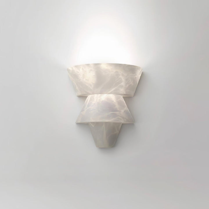 Laboratory Alabaster Wall Light