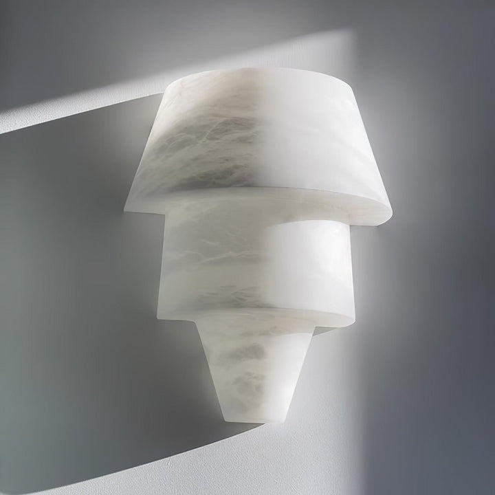 Laboratory Alabaster Wall Light