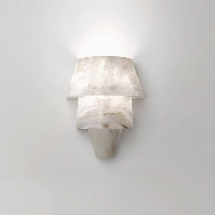 Laboratory Alabaster Wall Light