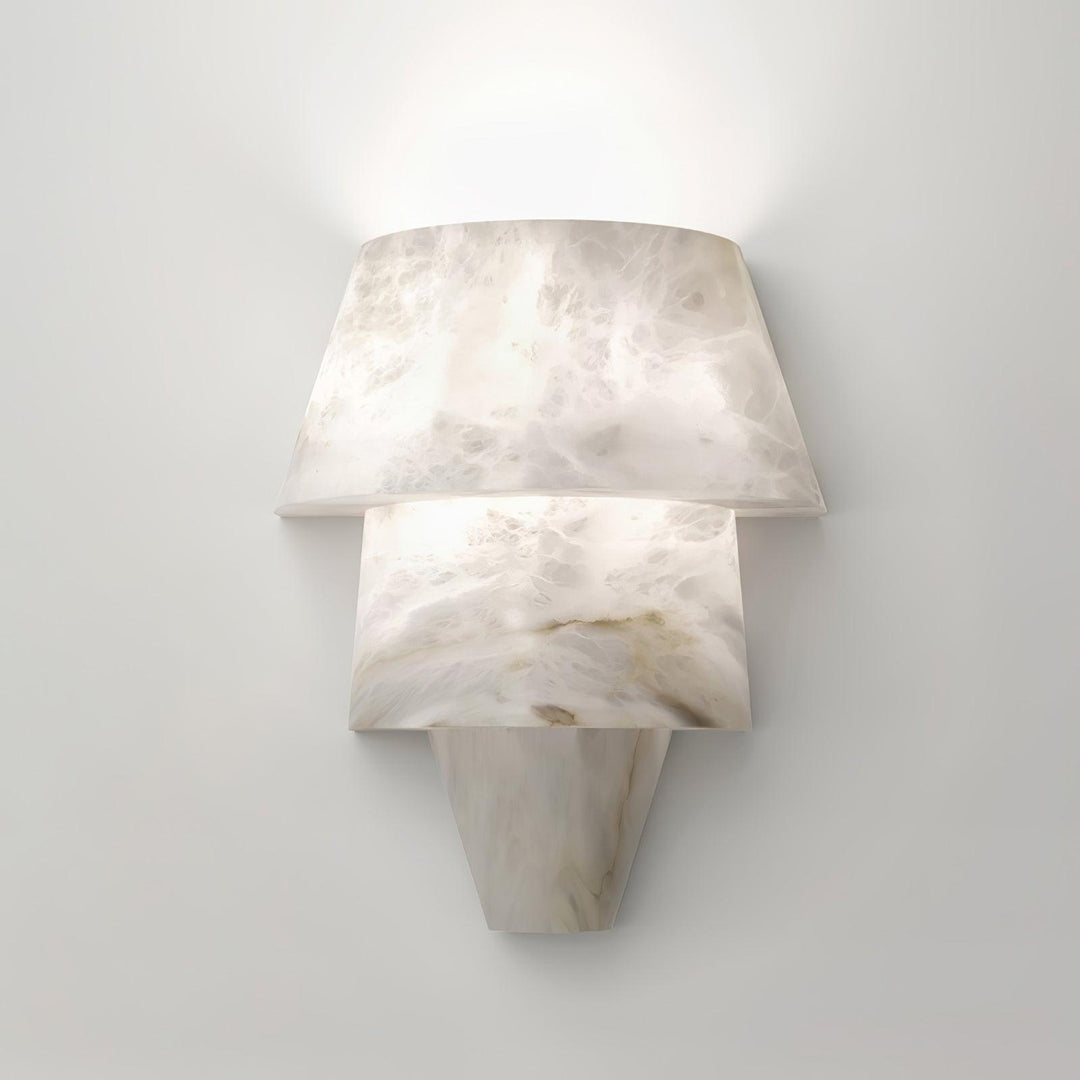 Laboratory Alabaster Wall Light