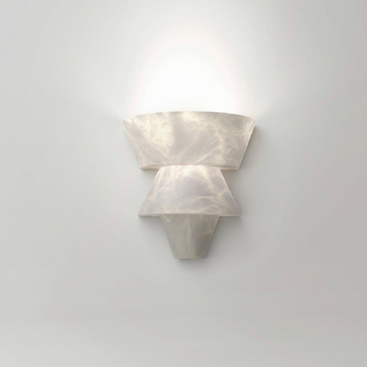 Laboratory Alabaster Wall Light